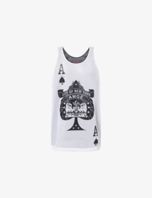 AWGE NYC ACES Reversible Double Mesh Jersey Vest