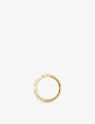 CARTIER C de Cartier 4mm 18ct Yellow-Gold and 0.03 Brilliant-Cut Diamond Wedding Ring - 59mm detail 3