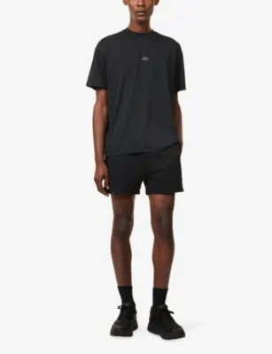 247 BY REPRESENT Noble Logo-Print Stretch-Jersey T-Shirt detail 2