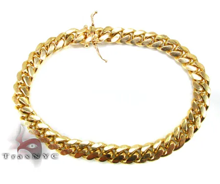 JALGAS - MIAMI CUBAN LINK Miami Cuban Link Bracelet 7 Inches 10 mm 32490