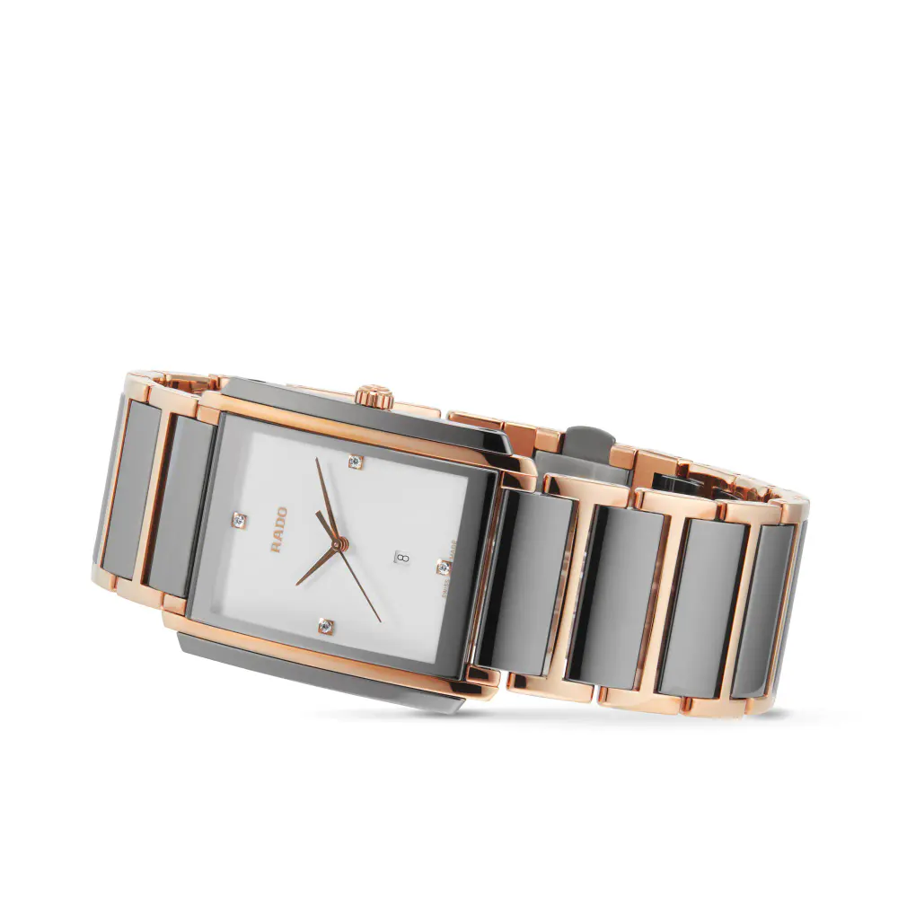 Rado Integral Diamonds 31mm Unisex Watch in White, additional product view 2