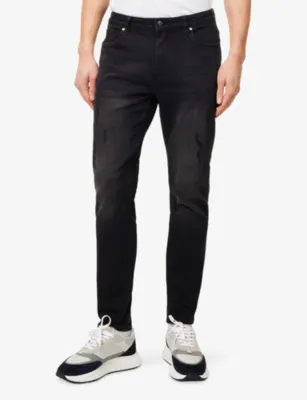 ARNE Distressed Slim-Fit Denim Jeans - 38R detail 3