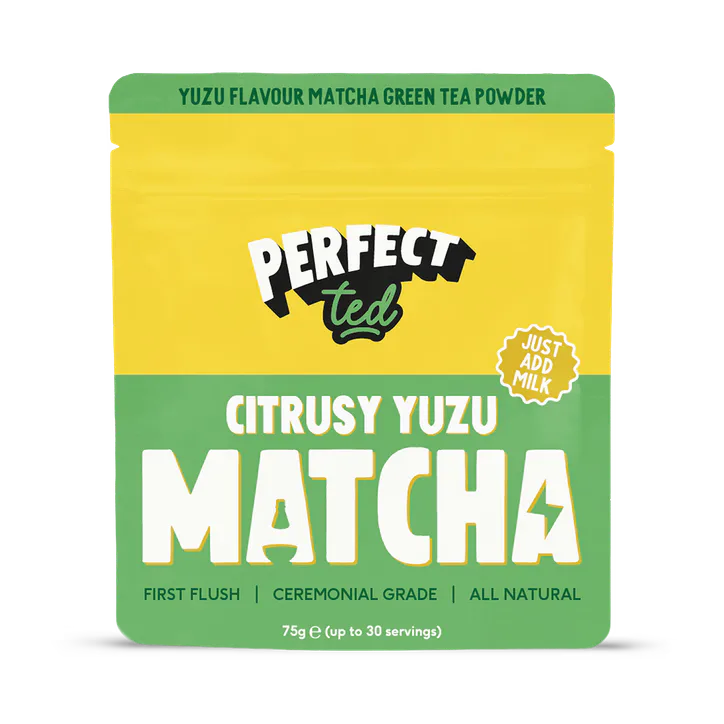 PerfectTed Citrusy Yuzu Matcha Tea Powder 75g