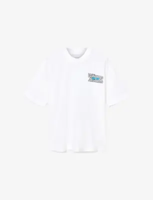 ALLSAINTS x Williams Racing Pole Cotton-Jersey T-Shirt - Washed Black
