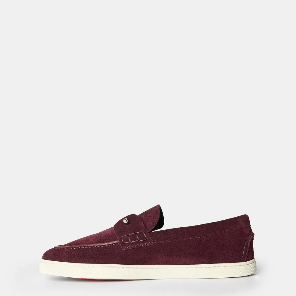 Christian Louboutin Men's Chambliboat Calf Leather Loafers detail 2