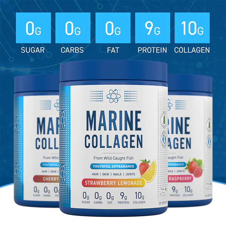 Applied Nutrition Marine Collagen Strawberry Lemonade 300g detail 2