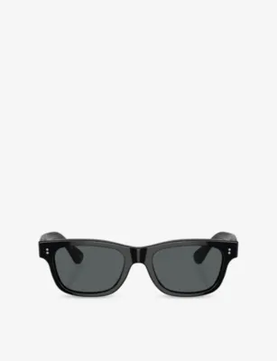 OLIVER PEOPLES OV5540SU Rosson Sun Polarised Rectangle-Frame Acetate Sunglasses