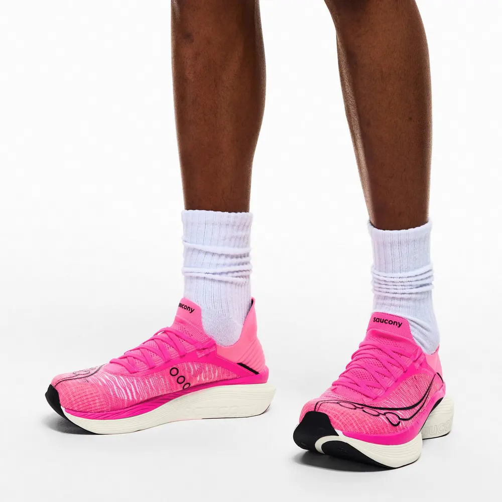 Saucony Saucony Endorphin Elite 2 in Shock/Black, additional product view 3