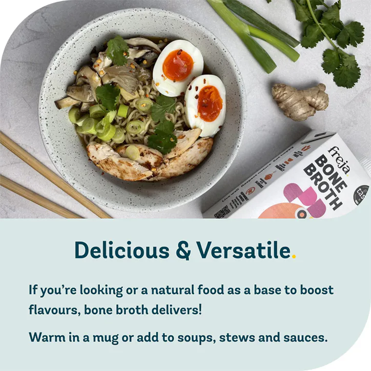 Freja Sipping Bone Broth Classic Chicken 500ml, additional product view 2