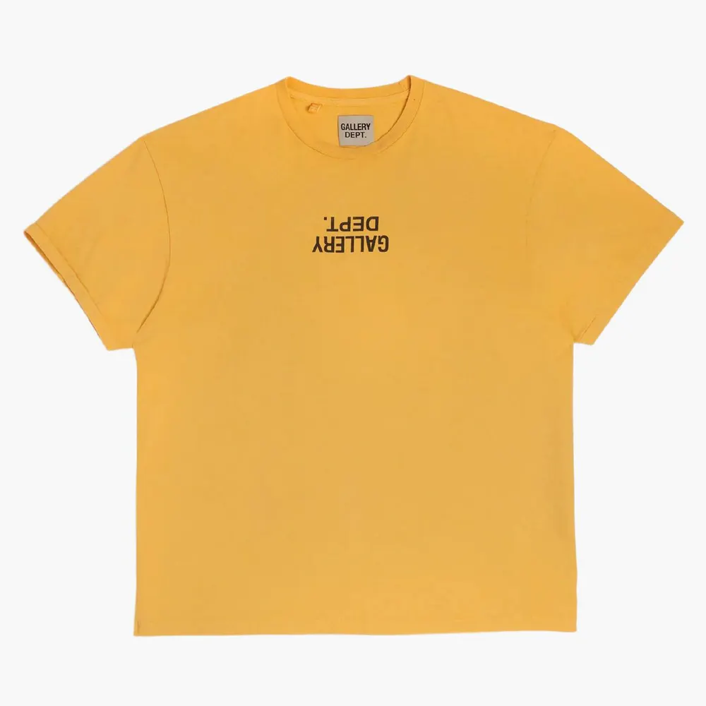 Gallery Dept Graphic T-Shirt in Gold – Clothing