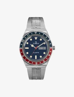 TIMEX TW2T80700 Q Diver Reissue Stainless-Steel Bracelet Watch