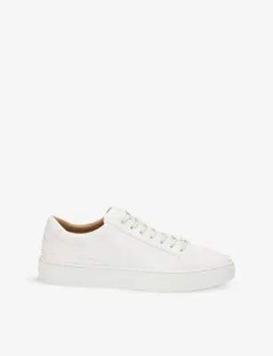 BOSS Branded Low-Top Leather Trainers - EUR 42 / 8 UK MEN