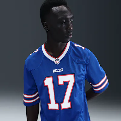 Nike NFL Buffalo Bills (JOSH ALLEN) Men's Game American Football Jersey - Old Royal