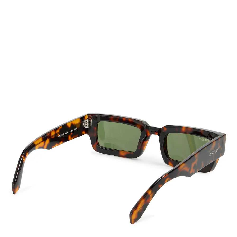 Off White Geometric Square Sunglasses detail 2
