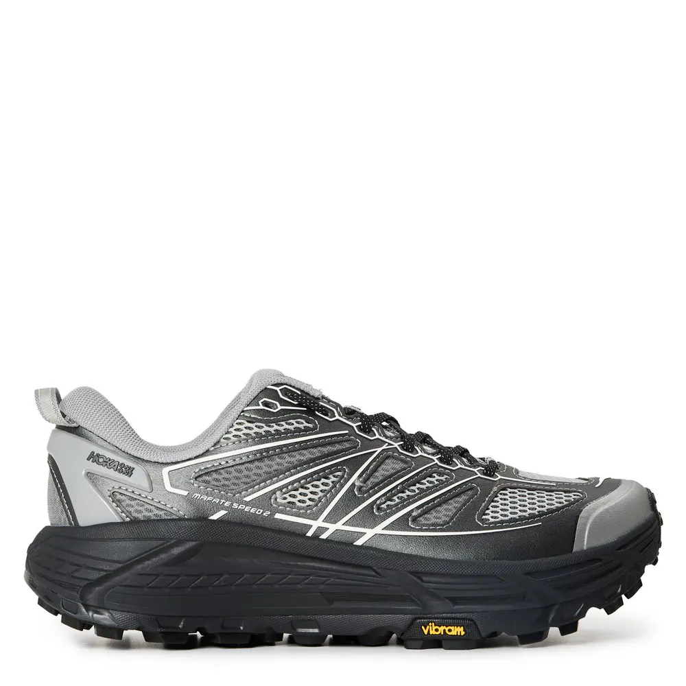 Hoka Hoka Mafate Speed2 T Sn64 in Grey/Black – Footwear