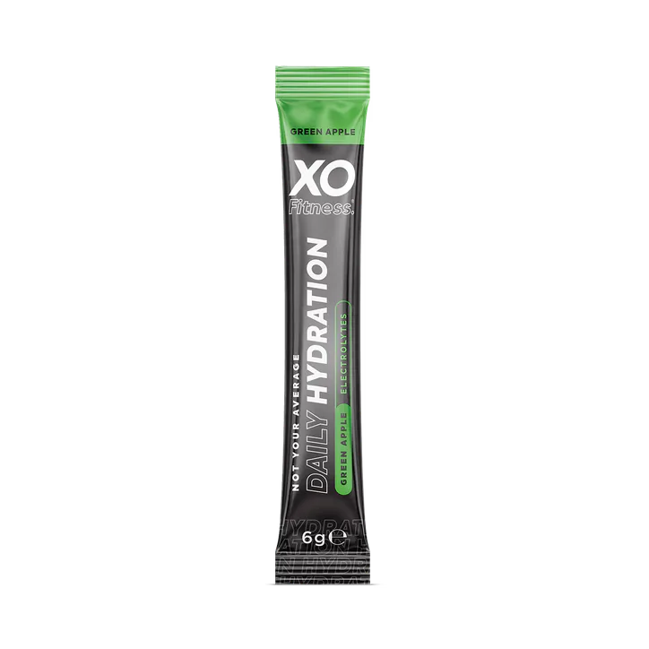 XO Fitness Hydration Sachets - 28 Pack - Green Apple detail 3