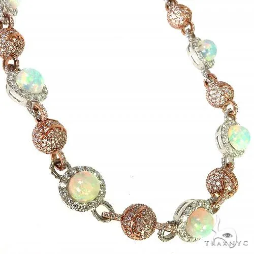 RINA - For Him CUSTOM Galaxy Opal Diamond Chain 68009 – Chain