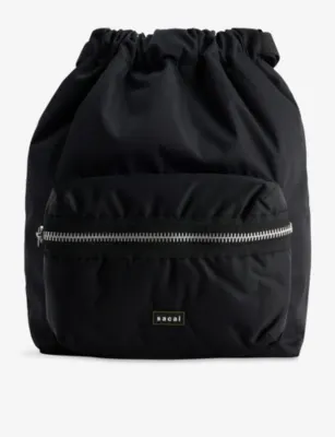 SACAI Pocket Knapsack Shell Backpack in BLACK – Mens | Backpacks