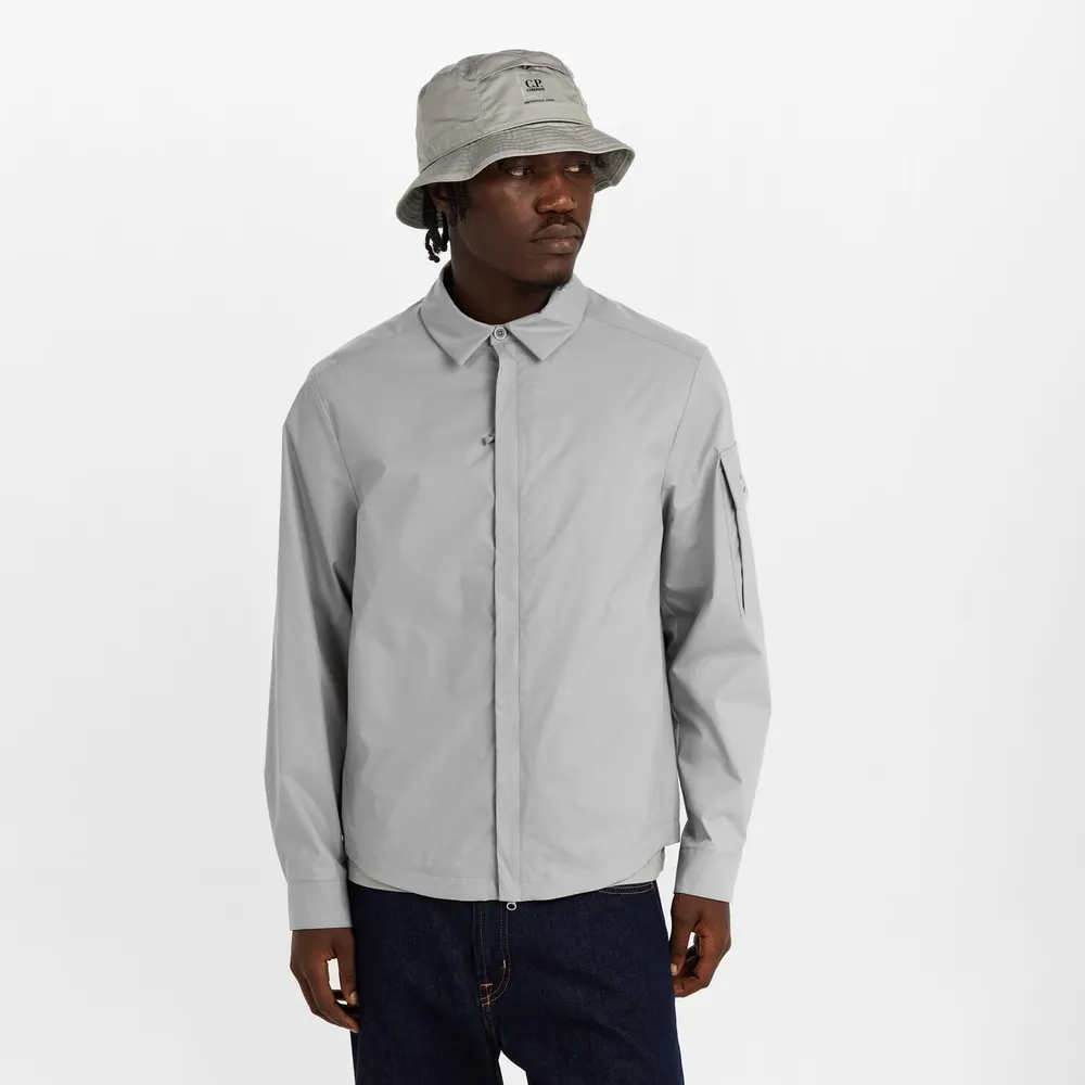 CP Company Metropolis Men's Microtek Overshirt detail 3