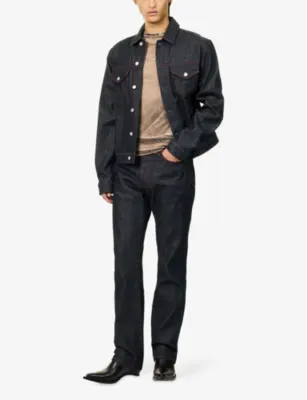 ACNE STUDIOS 1996m Action Re-Edition Straight-Leg Denim Jeans detail 2