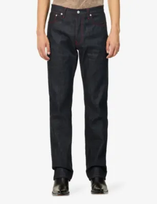 ACNE STUDIOS 1996m Action Re-Edition Straight-Leg Denim Jeans detail 3