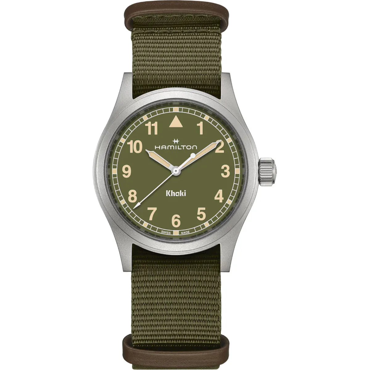 Hamilton Khaki Field Quartz 38mm Unisex Watch Green