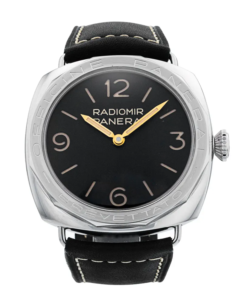 Panerai Radiomir 3 Days Acciaio PAM00685 — 2019 — Very good in Black Quarter Arabic – Pre-owned watches