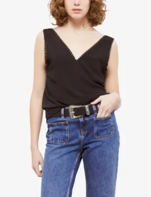 THE KOOPLES Western-buckle wide leather belt - M detail 3