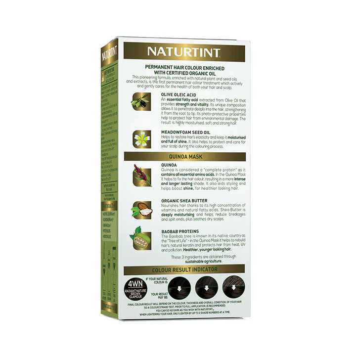 Naturtint Permanent Hair Colour Gel 4WN (Radiant Nature Brown Glamour) detail 2