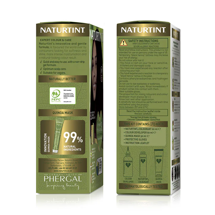 Naturtint Permanent Hair Colour Gel 4WN (Radiant Nature Brown Glamour) detail 3
