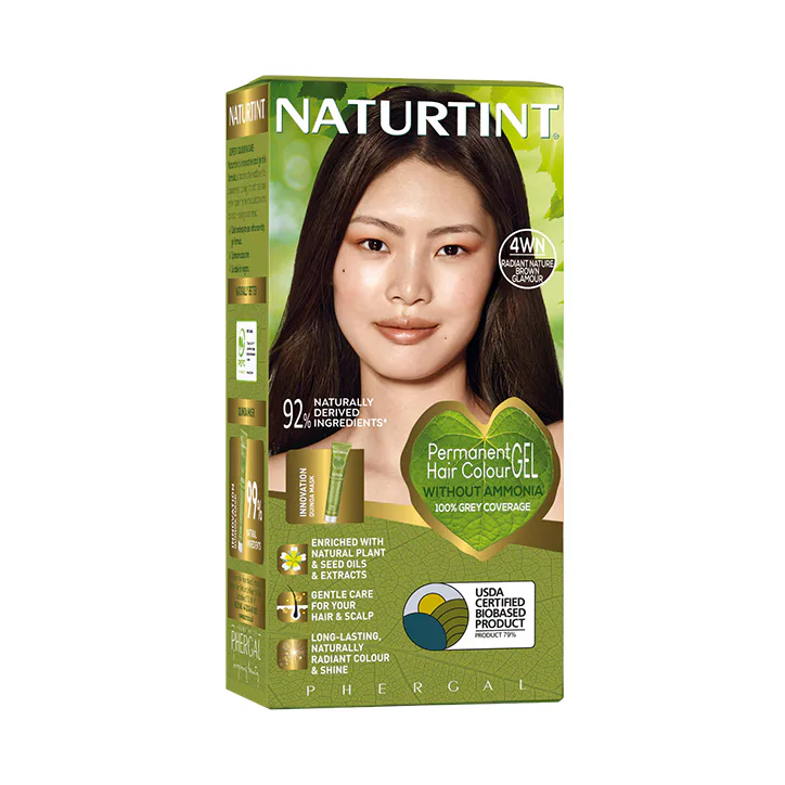 Naturtint Permanent Hair Colour Gel 4WN (Radiant Nature Brown Glamour)