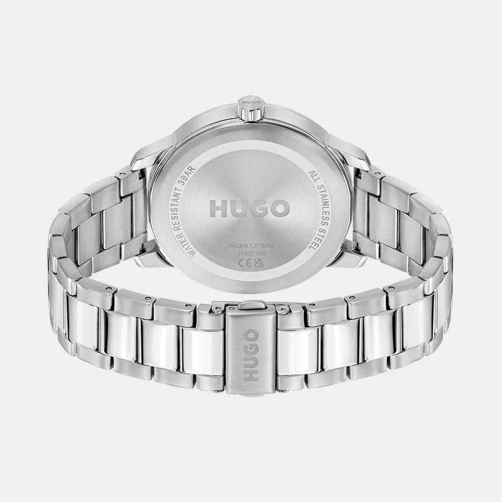 Hugo Gents HUGO #STAMP MULTI Stainless Steel Bracelet Watch detail 3