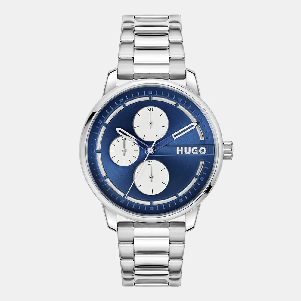 Hugo Gents HUGO #STAMP MULTI Stainless Steel Bracelet Watch
