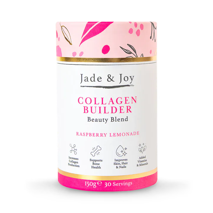Jade & Joy Collagen Builder Beauty Blend (Raspberry Lemonade) 150g