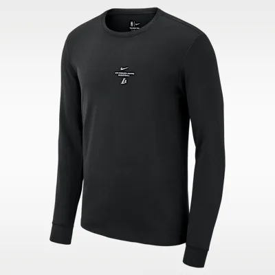 Nike Los Angeles Lakers Nike Men's NBA Long-Sleeve T-Shirt - Black