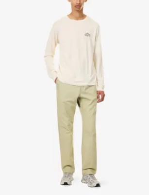 PATAGONIA Point Reyes Straight-Leg Cotton Trousers in WEATHERED STONE, additional product view 2
