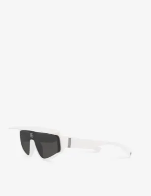 DOLCE & GABBANA DG6177 rectangle-frame nylon sunglasses detail 3