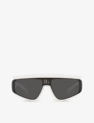 DOLCE & GABBANA DG6177 rectangle-frame nylon sunglasses