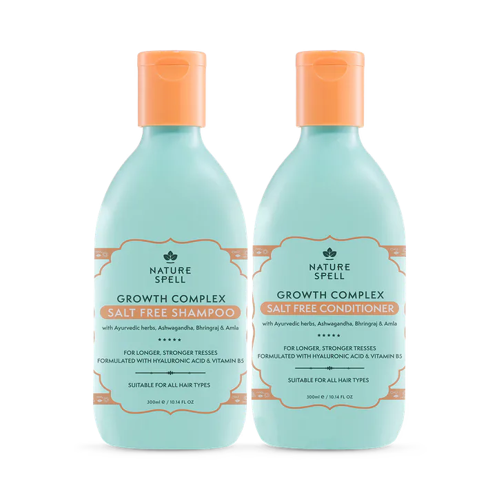 Nature Spell Growth Shampoo And Conditioner Duo 300ml X 2