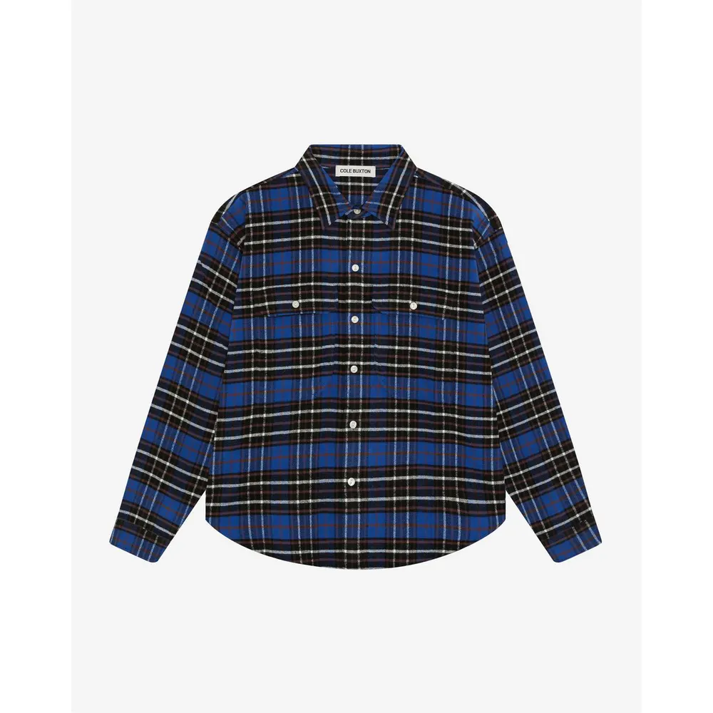 Cole Buxton Cole Aw24 Flannel Sh Sn99