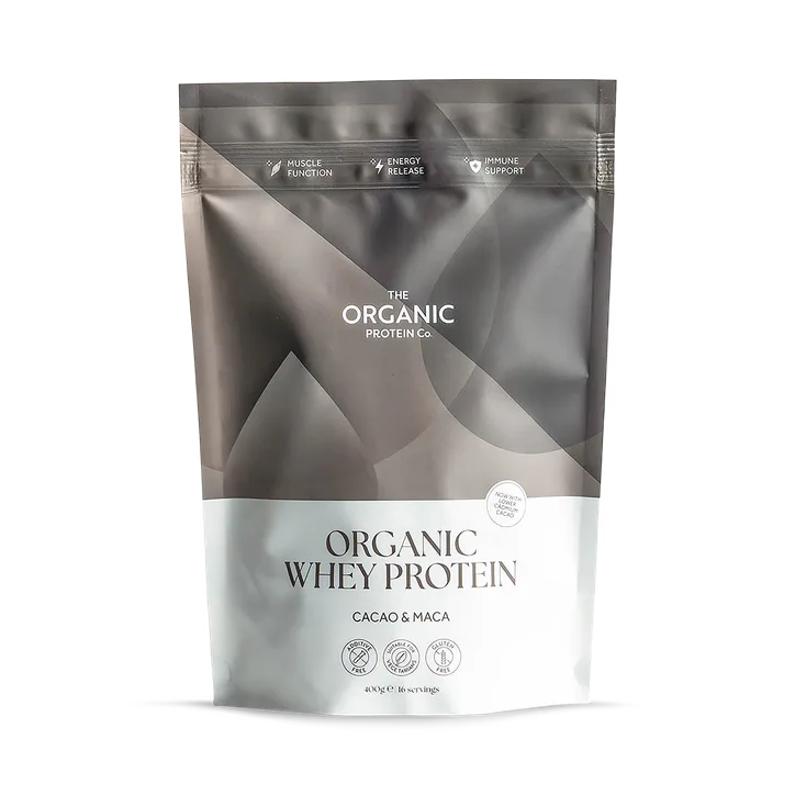 The Organic Protein Co. Organic Whey Protein Cacao & Maca 400 g