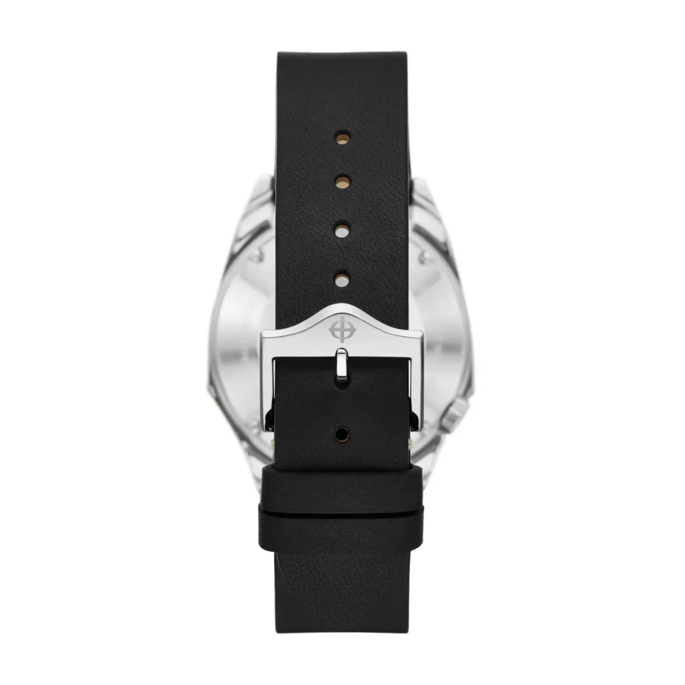 Zodiac Dress Olympos Automatic Leather Watch in Green, additional product view 2