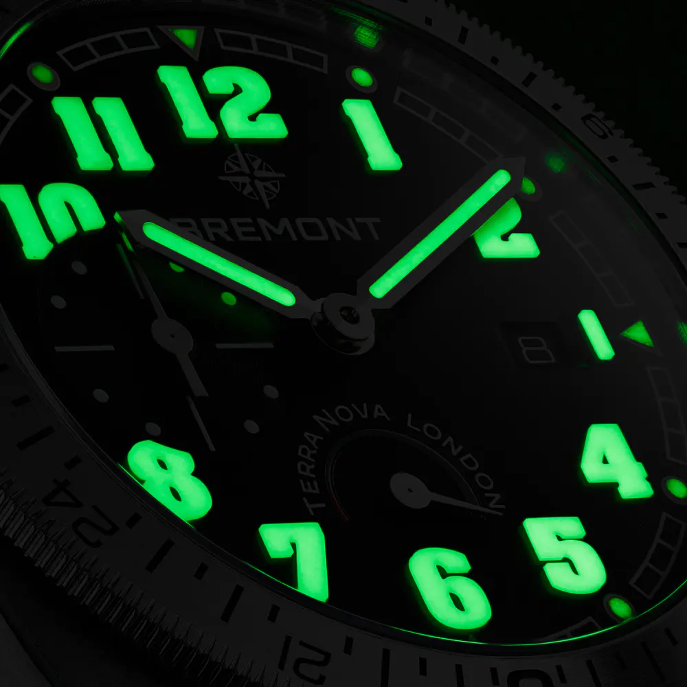 Bremont Terra Nova 40.5mm Mens Watch Black in Black, additional product view 3