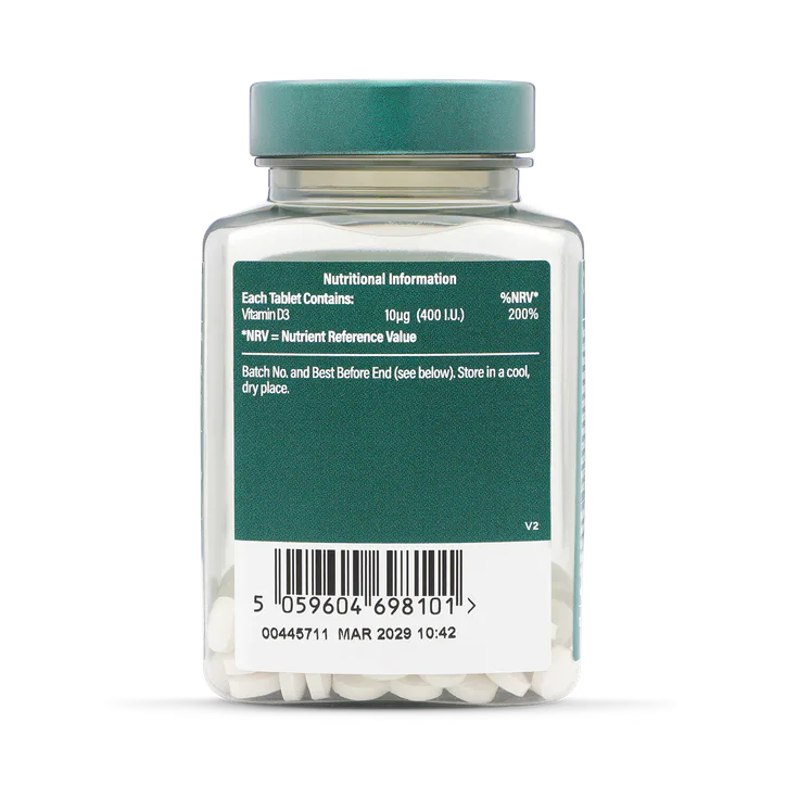 For Him Vitamin D 400 I.U. 10ug 120 Tablets, additional product view 2