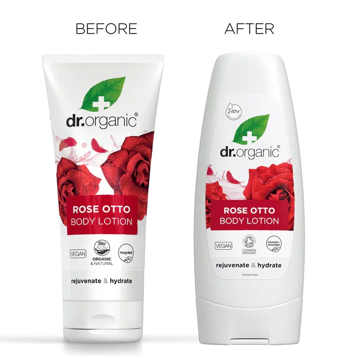 Dr Organic Rose Otto Body Lotion 200ml detail 3
