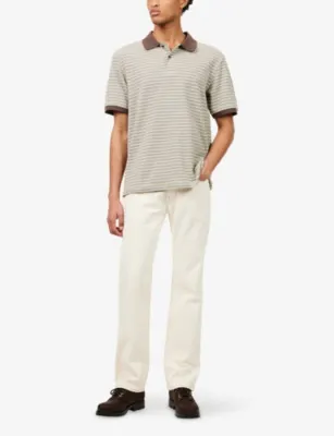 REPLAY Deryck Straight-Leg Denim Jeans - 29/30 in ECRU, additional product view 2