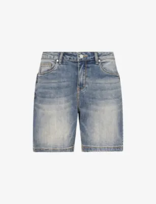 ARNE Relaxed-Fit Mid-Rise Denim Shorts