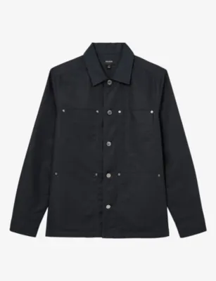 REISS Yorker Four-Pocket Cotton-Twill Jacket