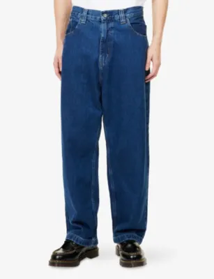 CARHARTT WIP Brandon Wide-Leg Relaxed-Fit Denim Jeans detail 3