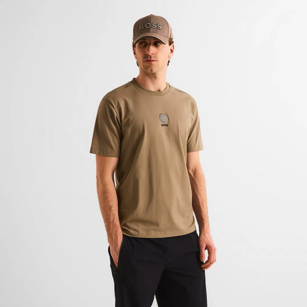 Boss Mens BOSS GREEN Golf Terrace Short Sleeve Top with Unique Front & Back Detail detail 3